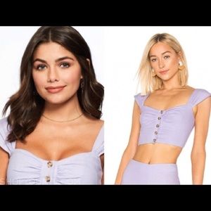 Revolve LPA Penelope crop top